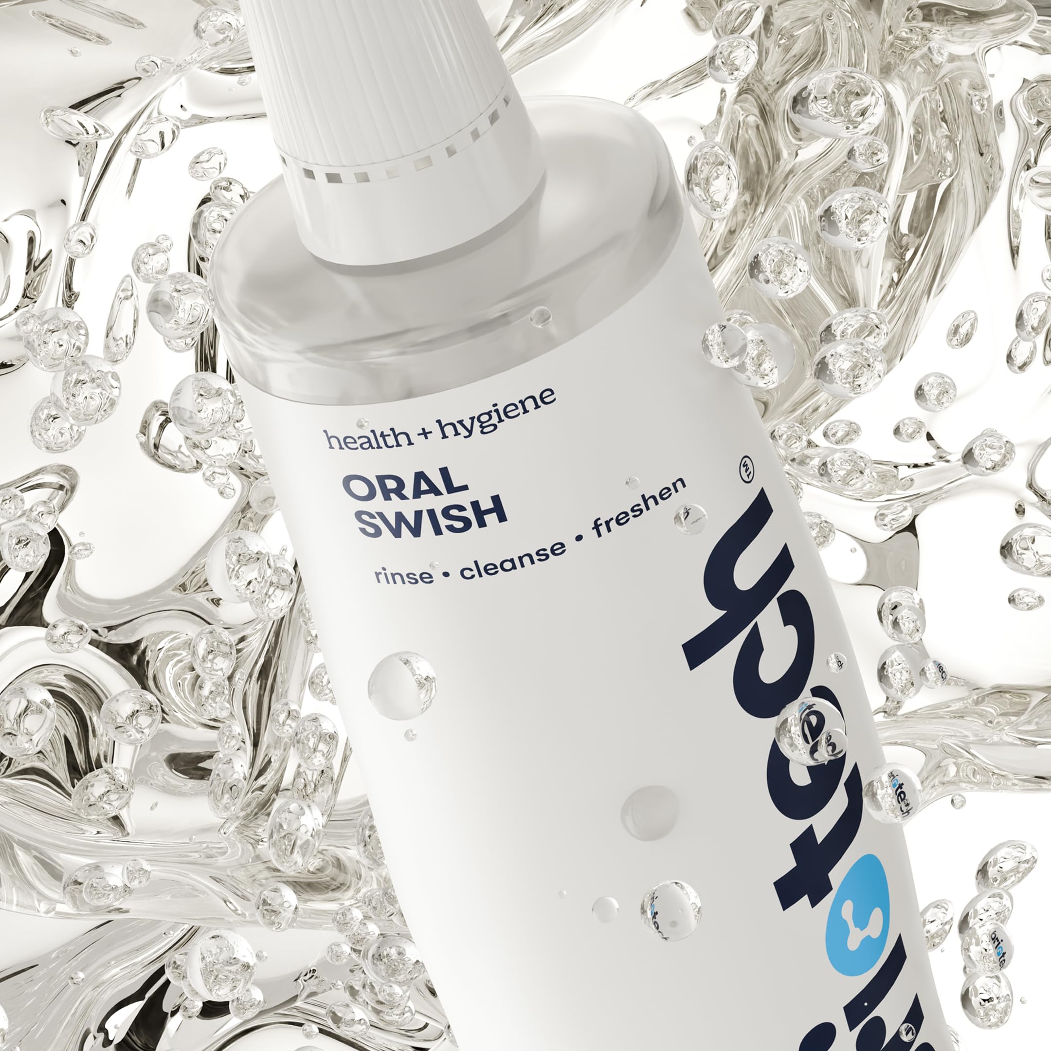 BRIOTECH Oral Swish compatible with water flosser for gum support at home