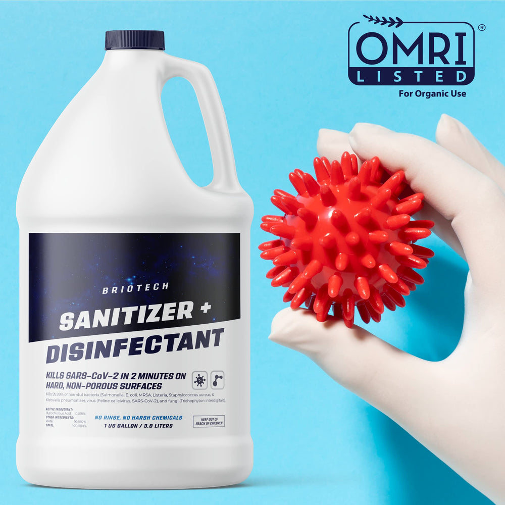 BRIOTECH odor elimination neutralizes pet and room odors