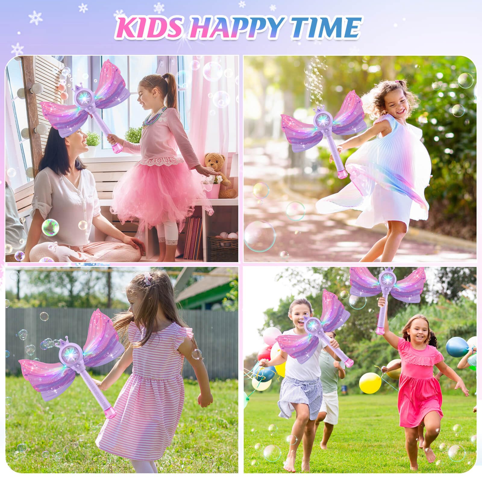 Britik Bubble Wands ideal outdoor party toy for birthdays.