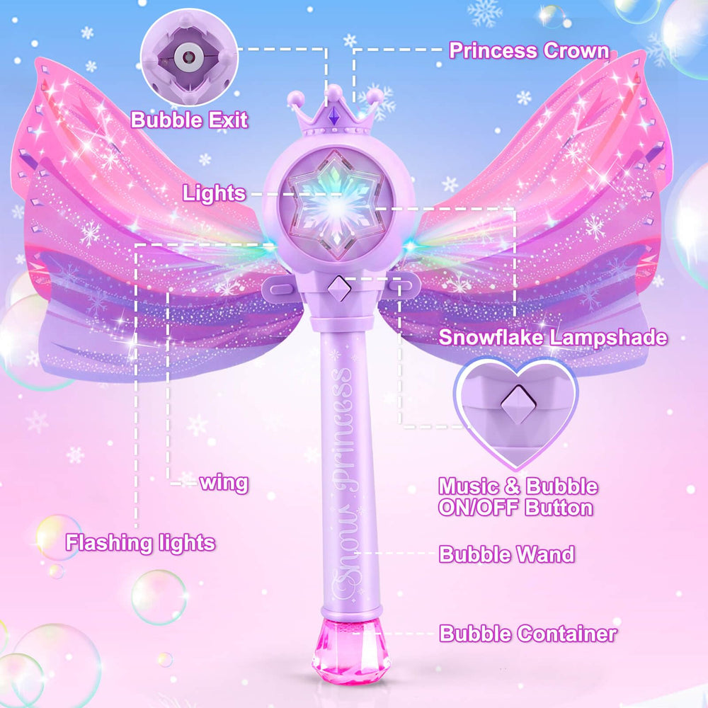 Britik Bubble Wands safe ABS plastic for worry-free fun.