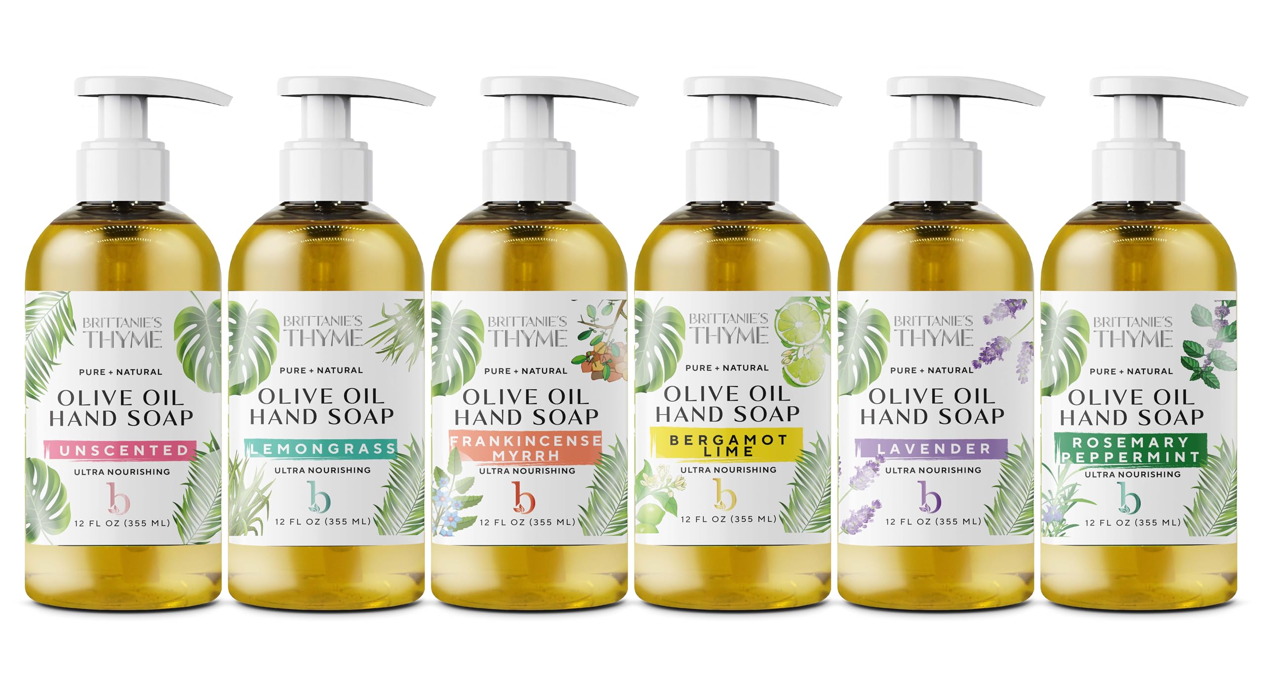 Brittanie's Thyme multi-use soap showcases body wash, hand soap, and cleaner potential