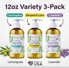 Brittanie's Thyme Lemongrass bottle highlights uplifting aroma while cleansing