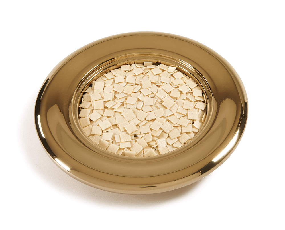 Broadman gluten-free communion bread 200-count packaging side view shows bulk value.