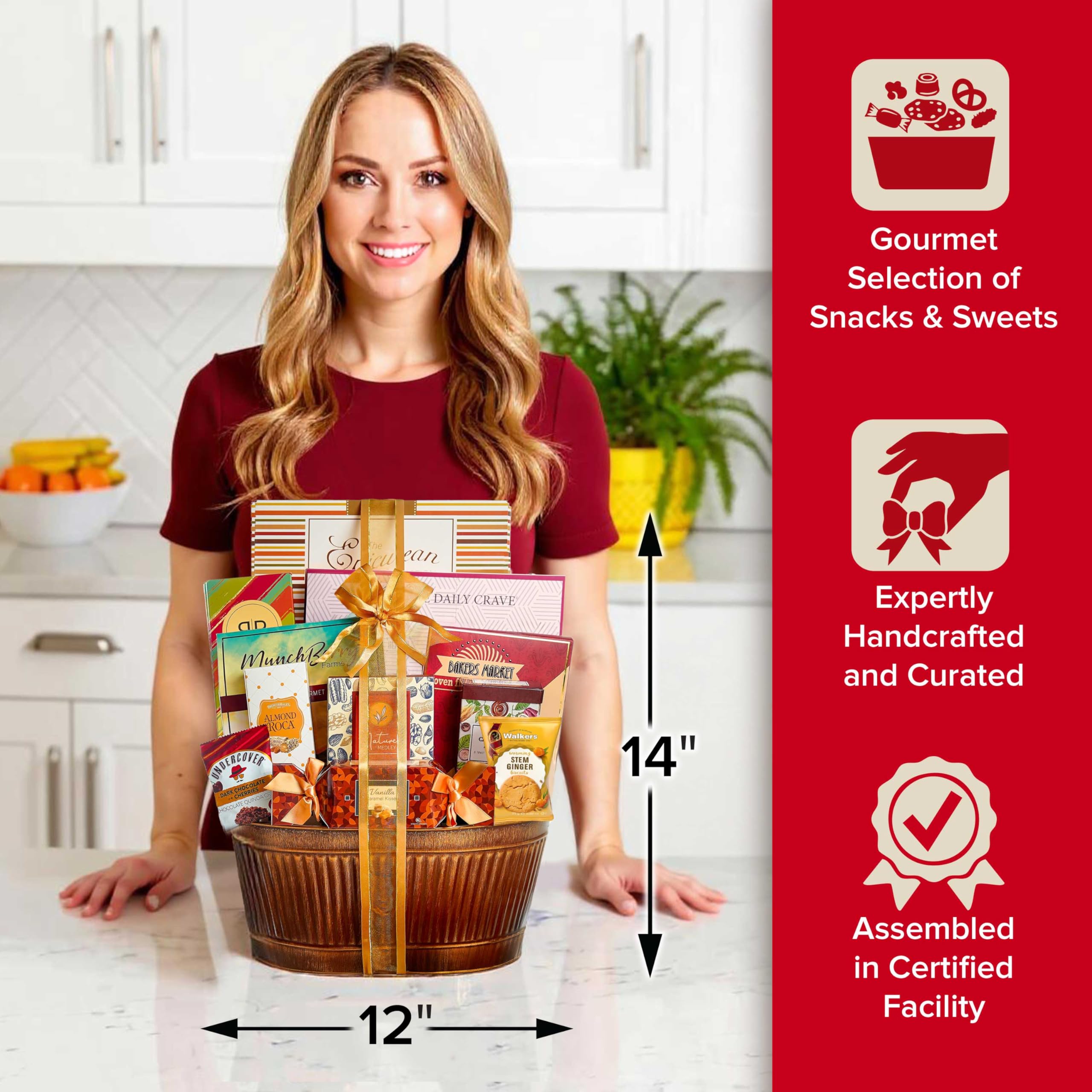 Broadway Basketeers kosher-certified label indicating trusted quality