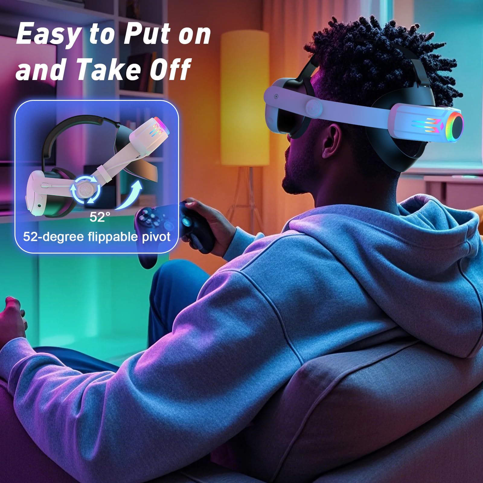 USB charging light indicator shows charging status while gaming