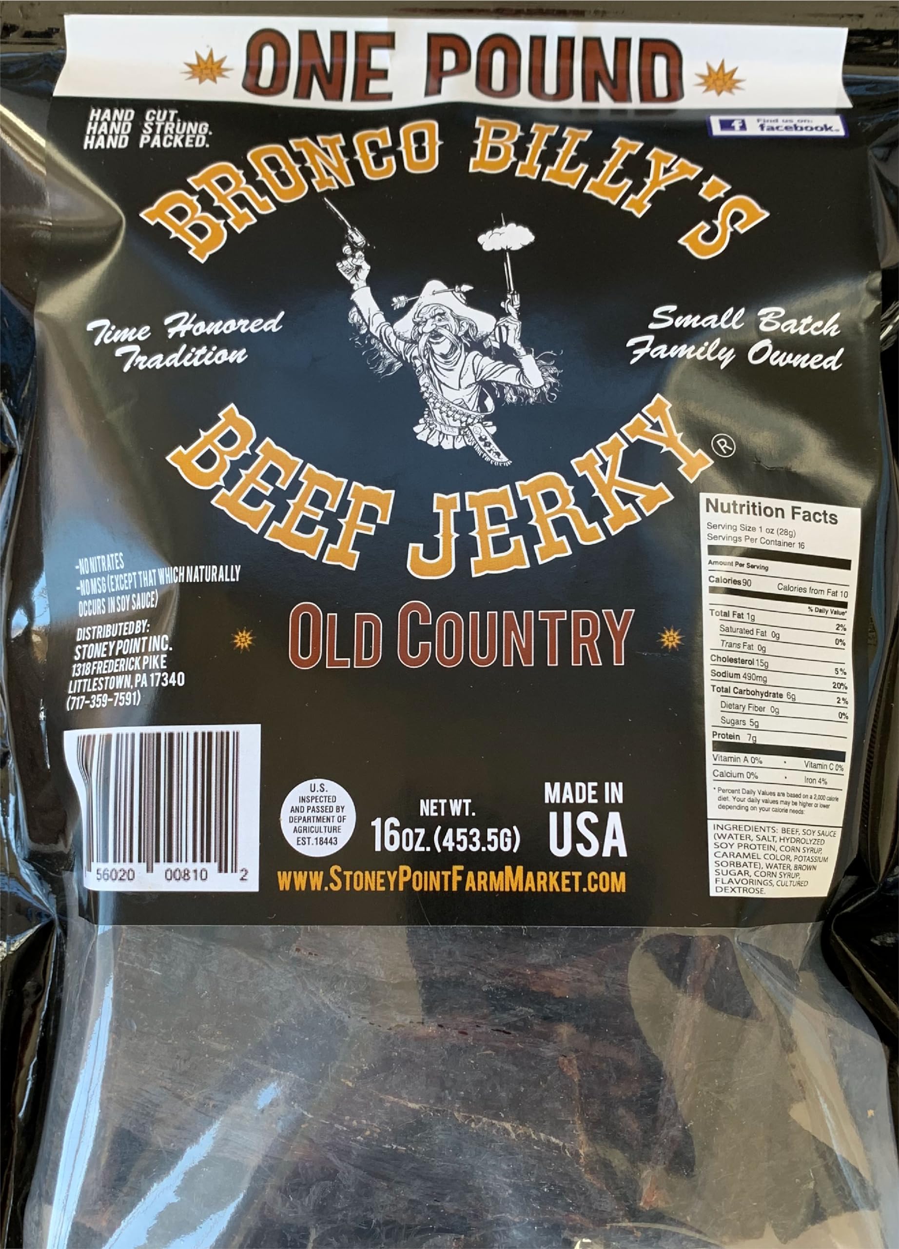 Active lifestyle setting featuring Bronco Billy's jerky for hiking or gym bag