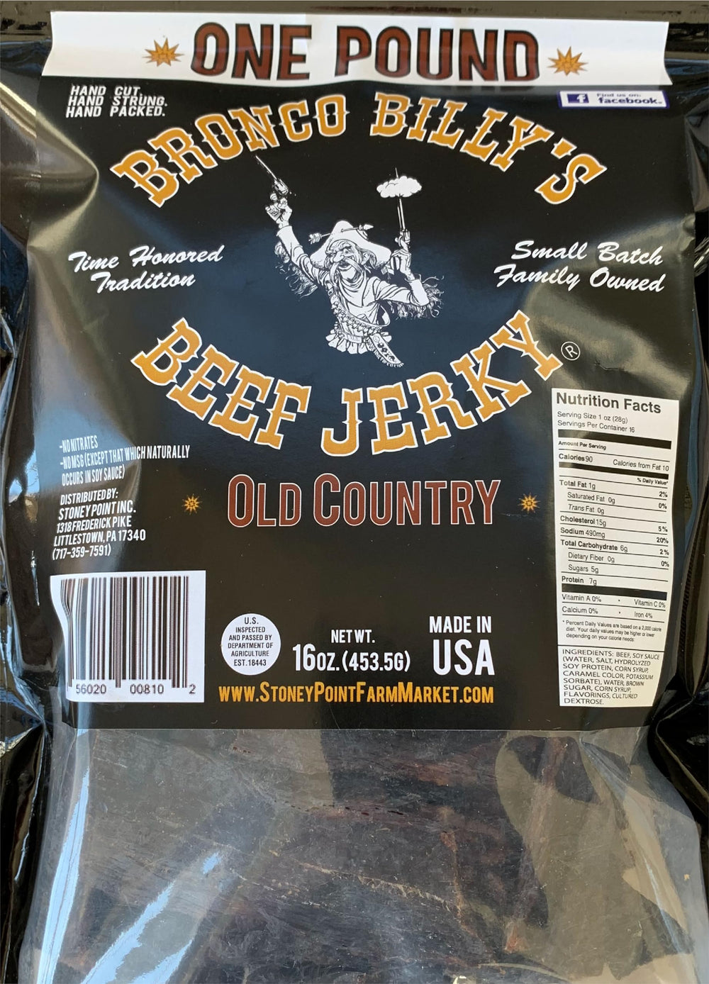 Active lifestyle setting featuring Bronco Billy's jerky for hiking or gym bag
