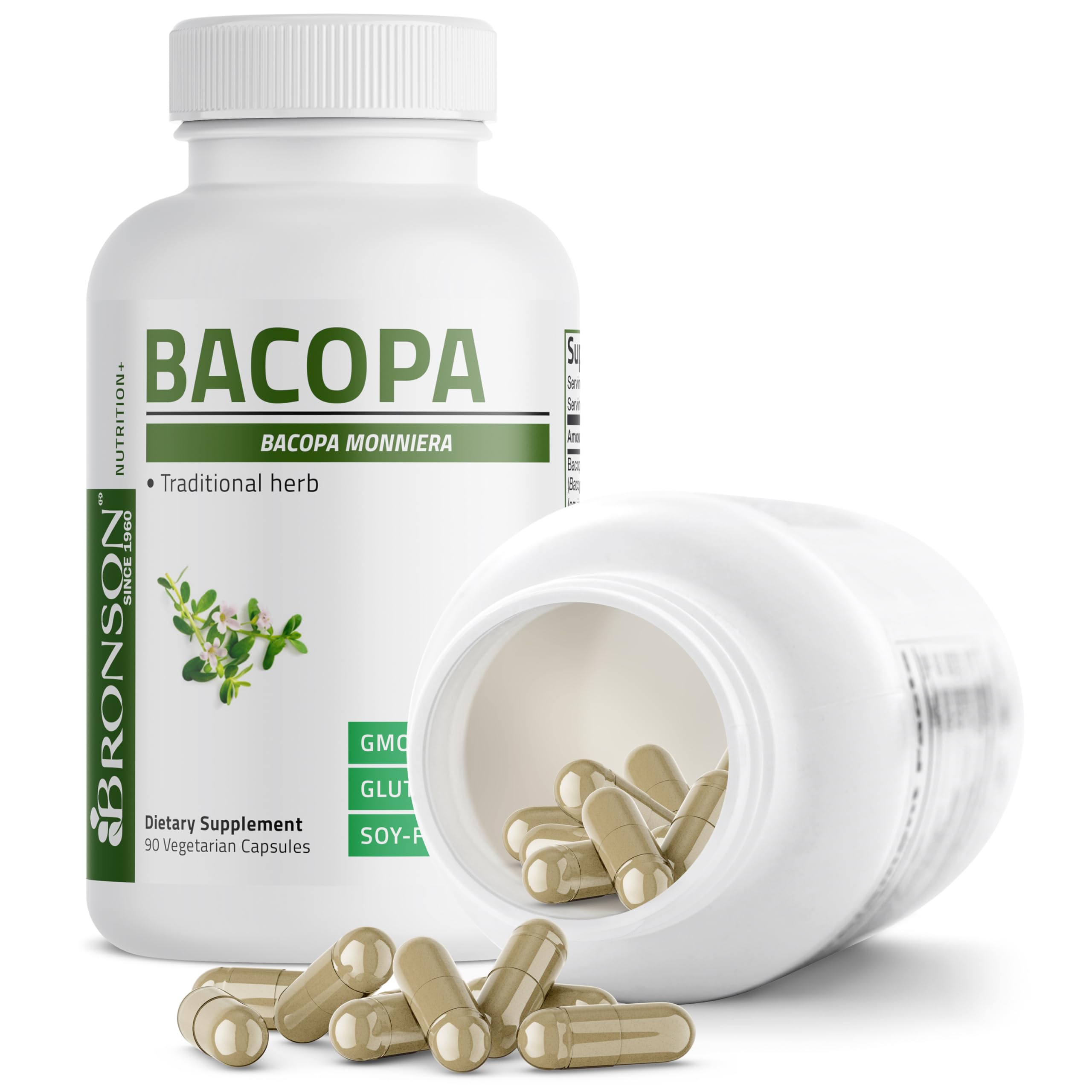 Bronson Bacopa New York facility signals cGMP manufacturing standards and quality control.