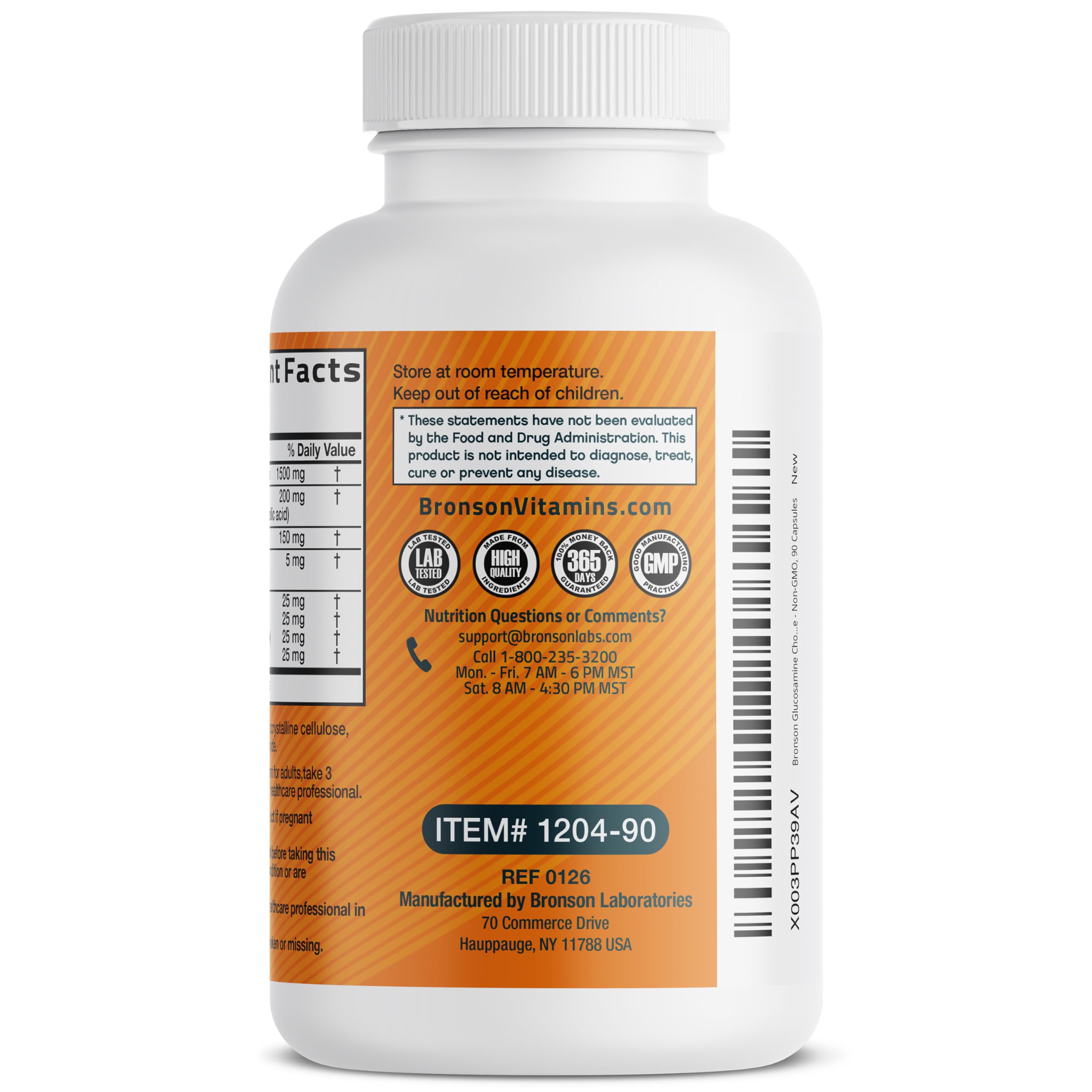Bronson brand history note connects trusted pharmacy origins.