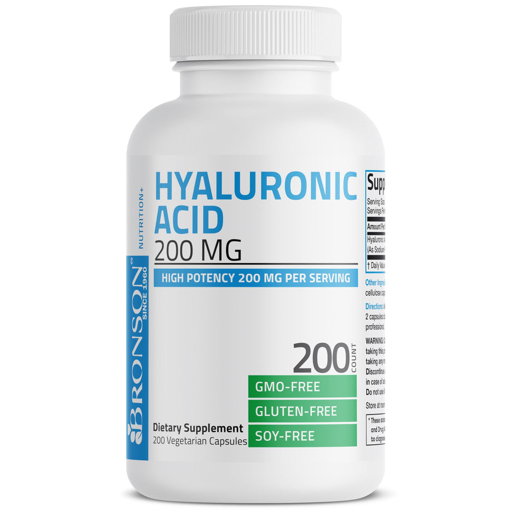 Bronson Hyaluronic Acid for daily use supporting joints and skin health.