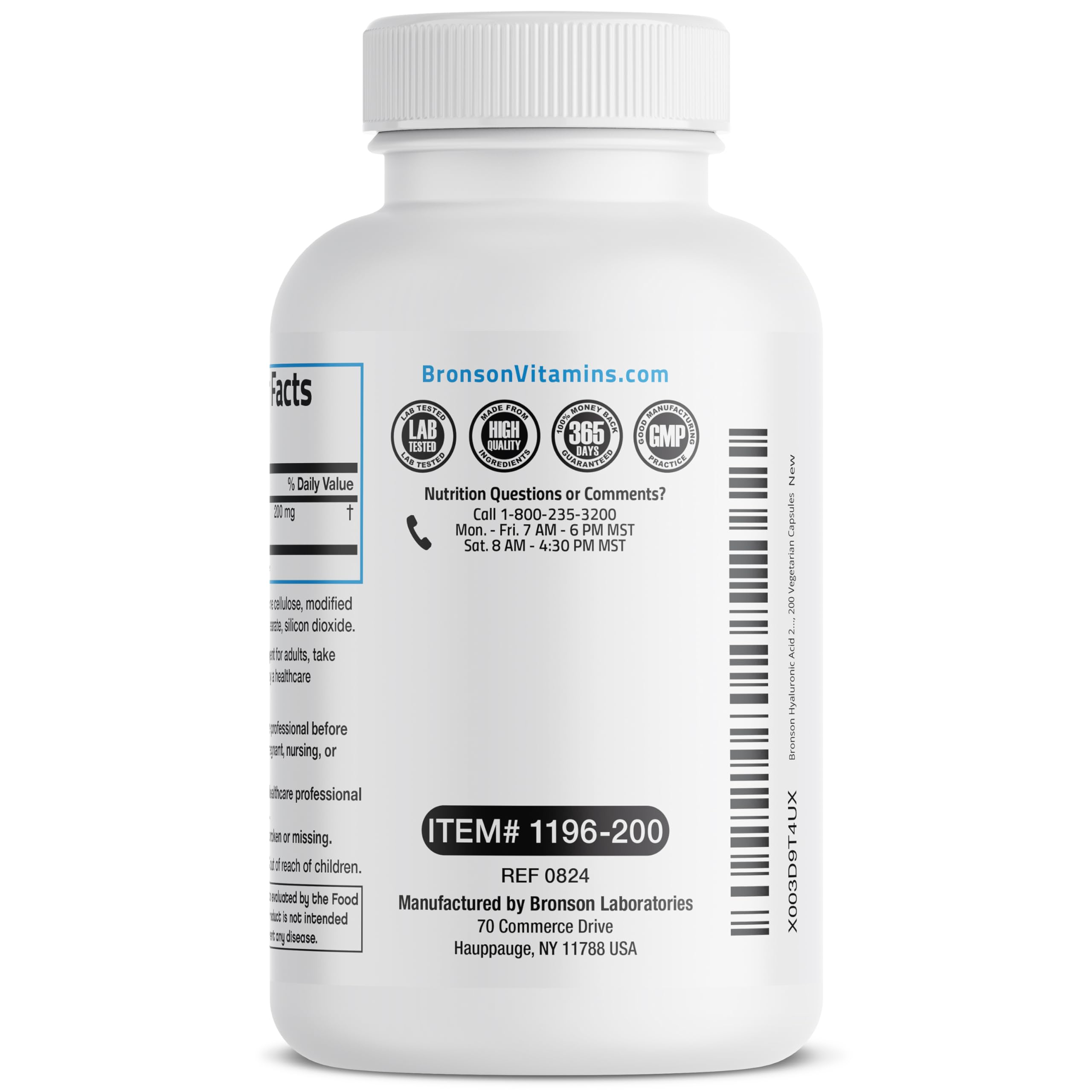 Bronson Hyaluronic Acid joint support during everyday activities and movement.