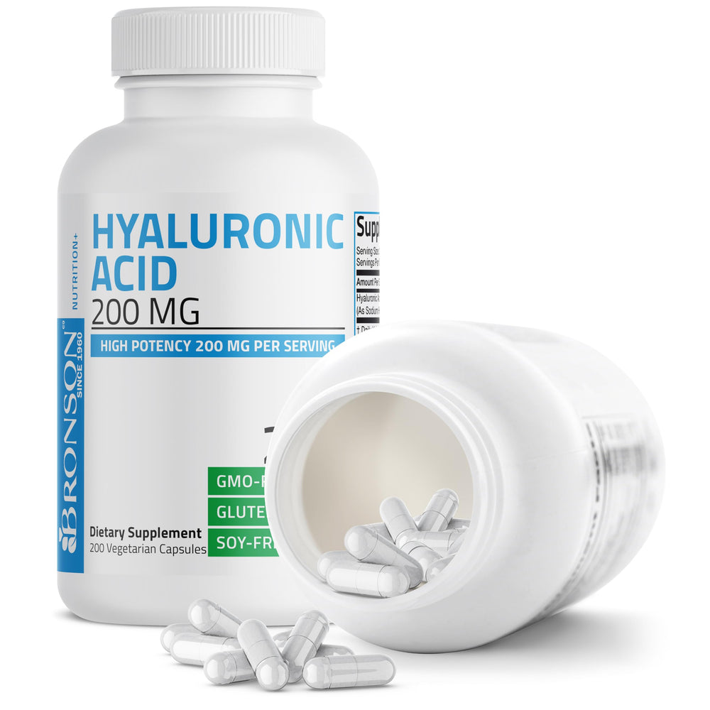 Bronson Hyaluronic Acid enhances skin hydration with a natural-looking glow.