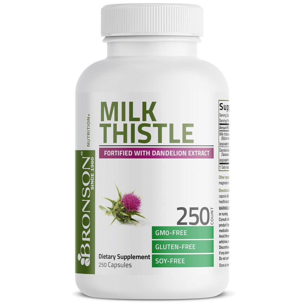 Bronson lab-tested quality seal on the bottle emphasizes purity and safety.