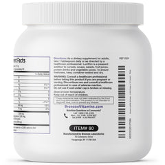 Bronson Lecithin Granules added to smoothie for easy daily intake.