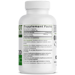 Bronson Maca Root Extra capsules close-up for convenient daily use.