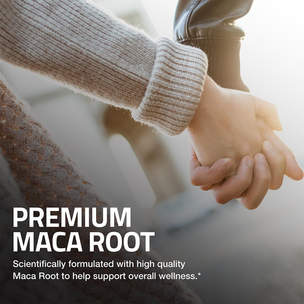 Bronson Maca Root Extra label detailing quality and cGMP.