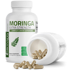 Bronson Moringa packaging box; clear product details at a glance.