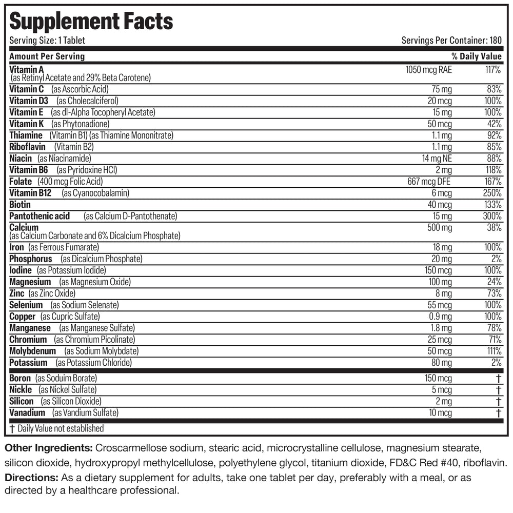 Bronson ONE product on shelf highlighting active women’s daily nutrition.