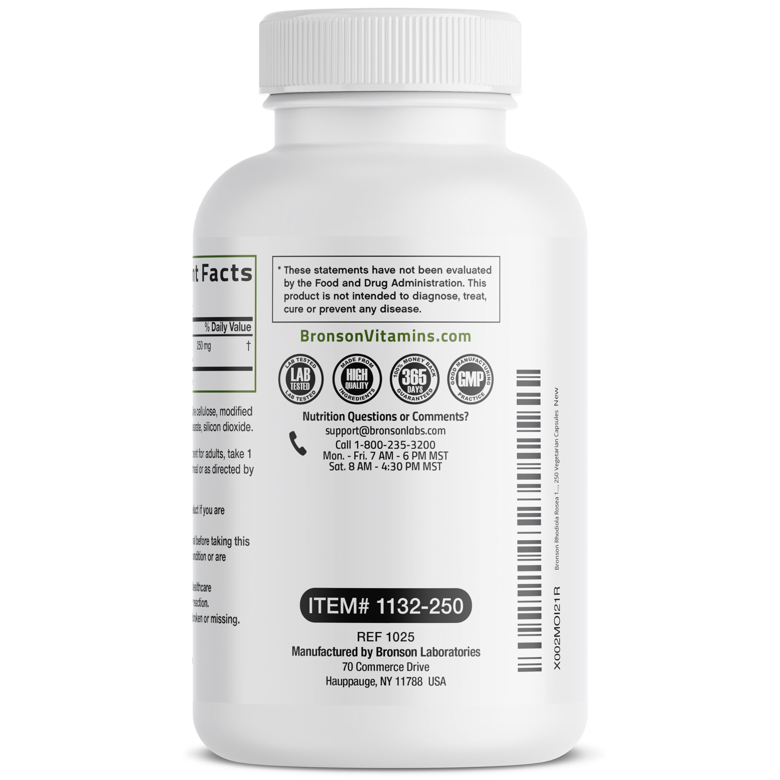 Capsules outside bottle ready for daily adaptogenic routine.