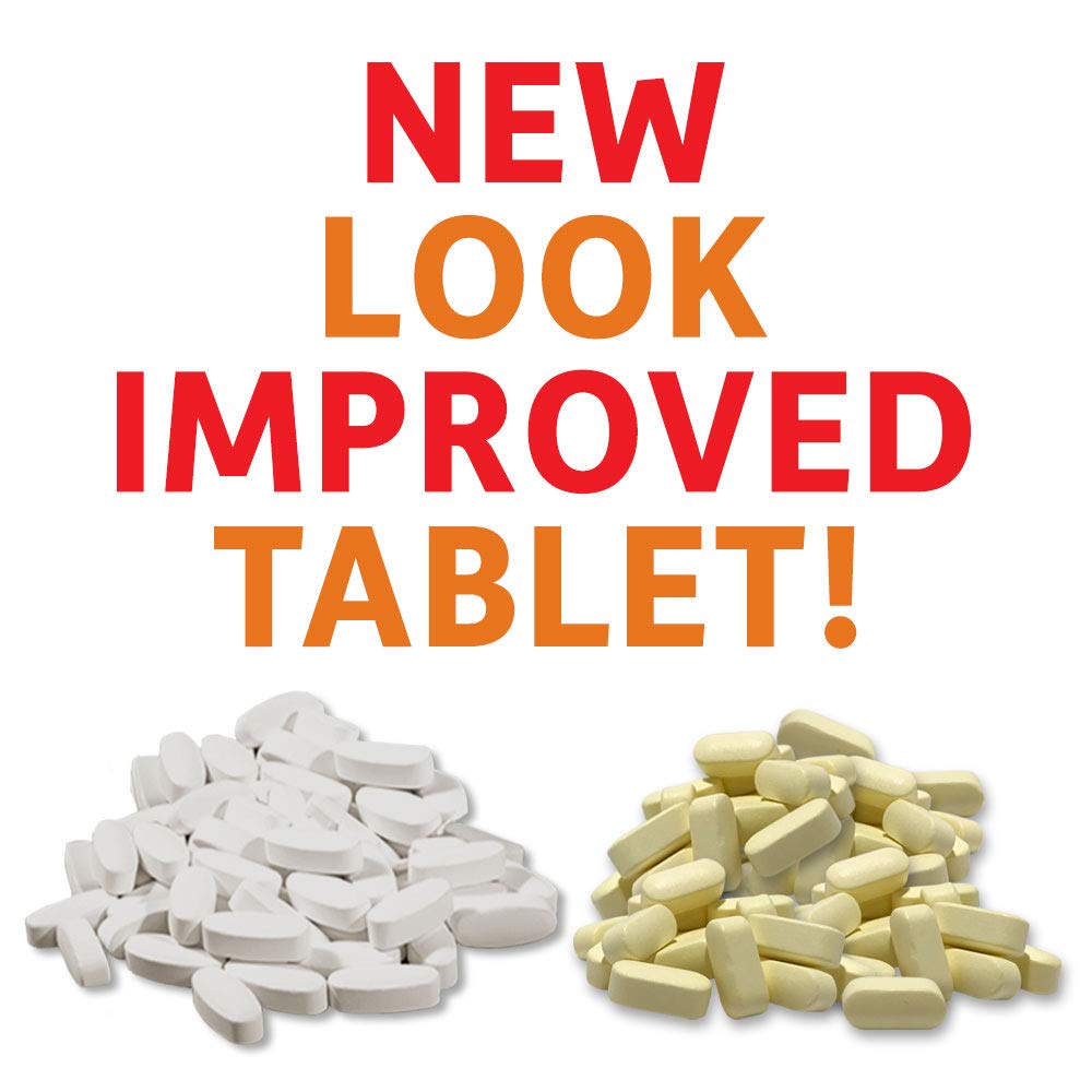 Bronson Sodium Ascorbate tablets closeup highlighting non-acidic vitamin C