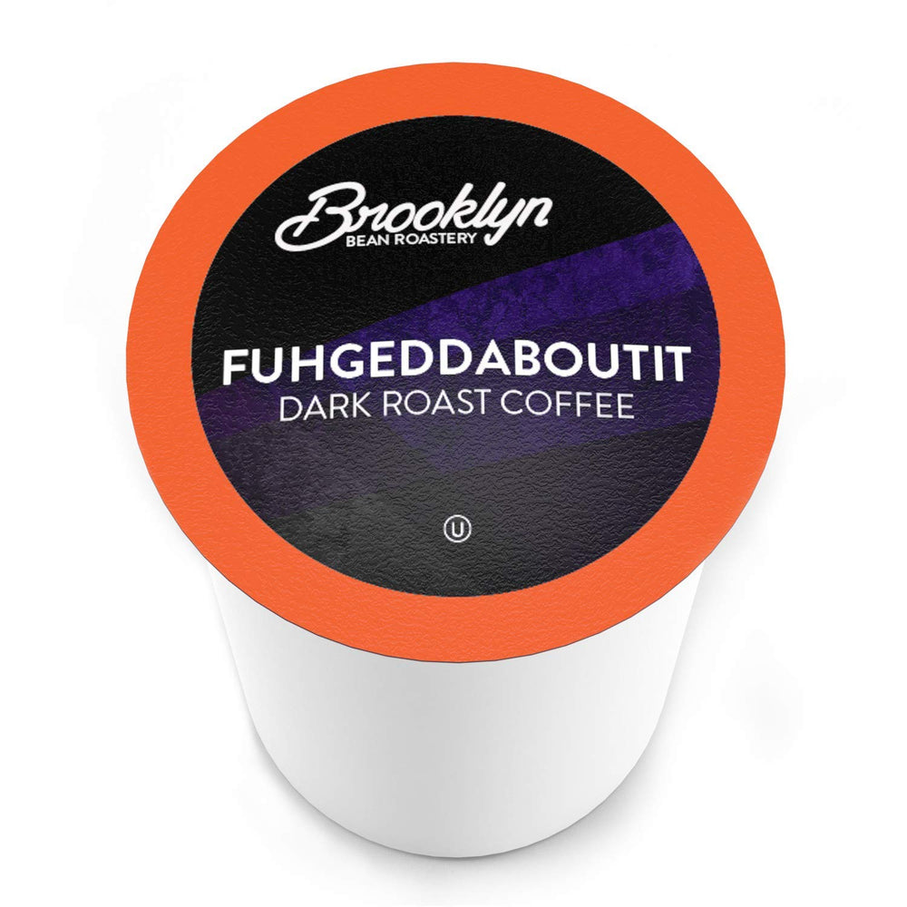 Brooklyn Beans Fuhgeddaboutit pod in hand for easy daily use