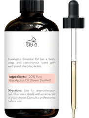 Brooklyn Botany Eucalyptus Oil in diffuser setup for a refreshing ambient scent