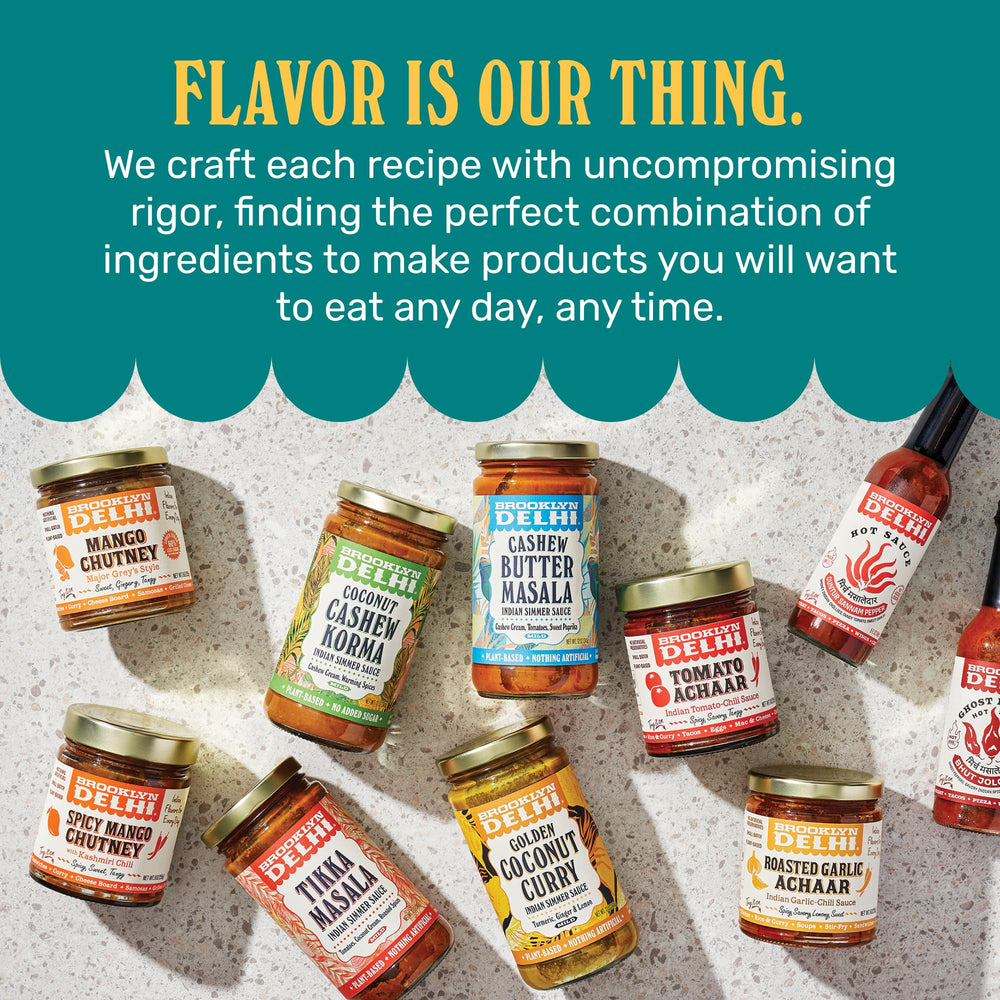 Brooklyn Delhi brand-story-kitchen highlights authentic flavors for home cooks.