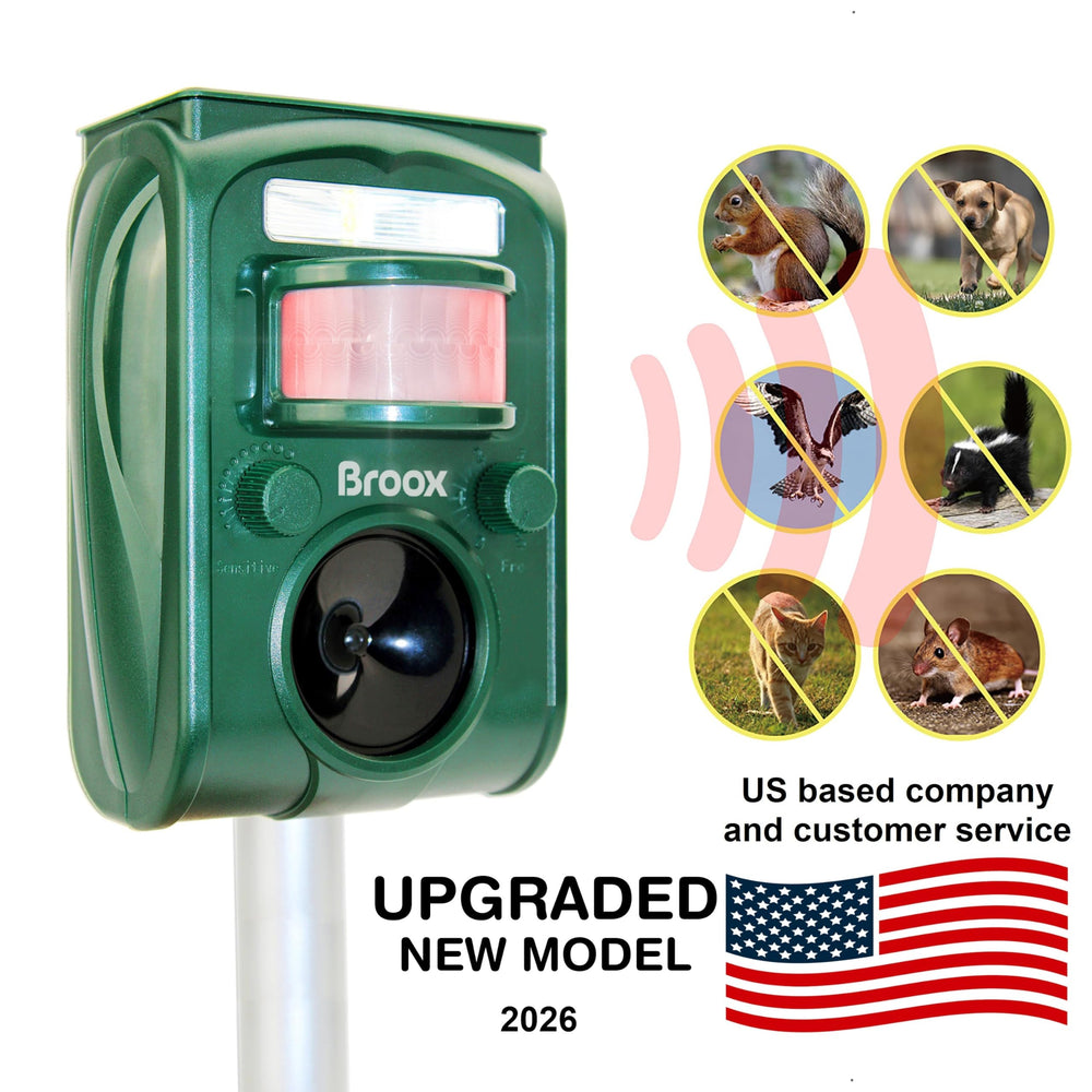Broox 2026 solar panel on top supports eco-friendly outdoor protection.