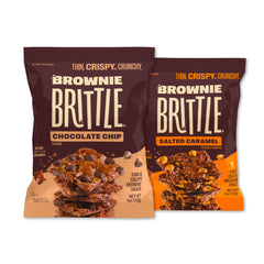 Brownie Brittle chocolate chip bag 1oz for a crisp, chocolatey snack.