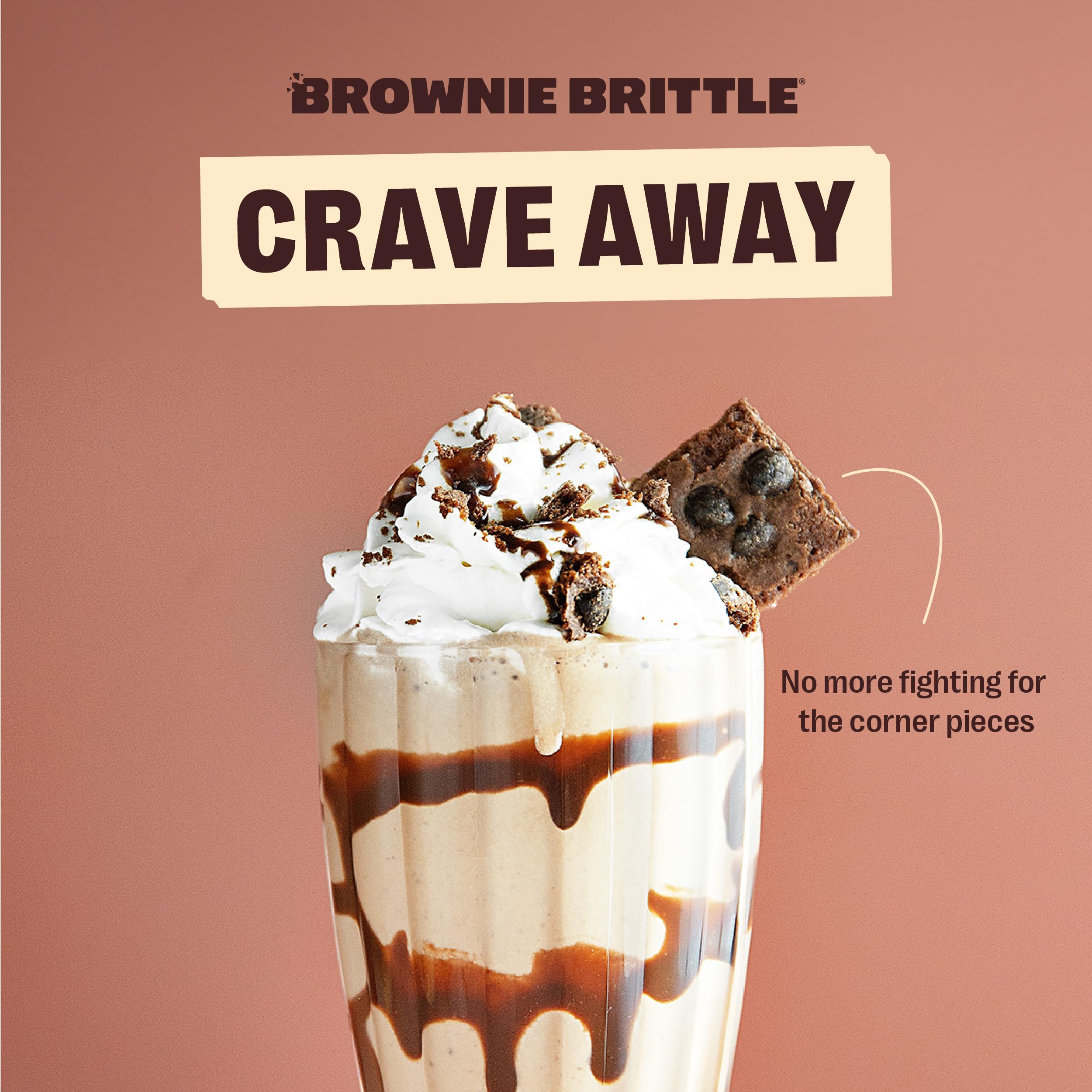 Brownie Brittle crispy edges closeup captures the unmistakable bite.