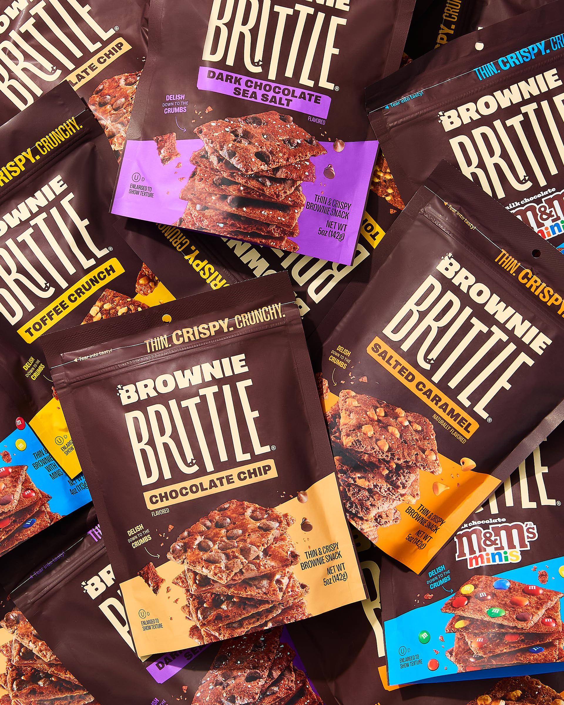 Brownie Brittle party snack idea suggests sharing at gatherings.
