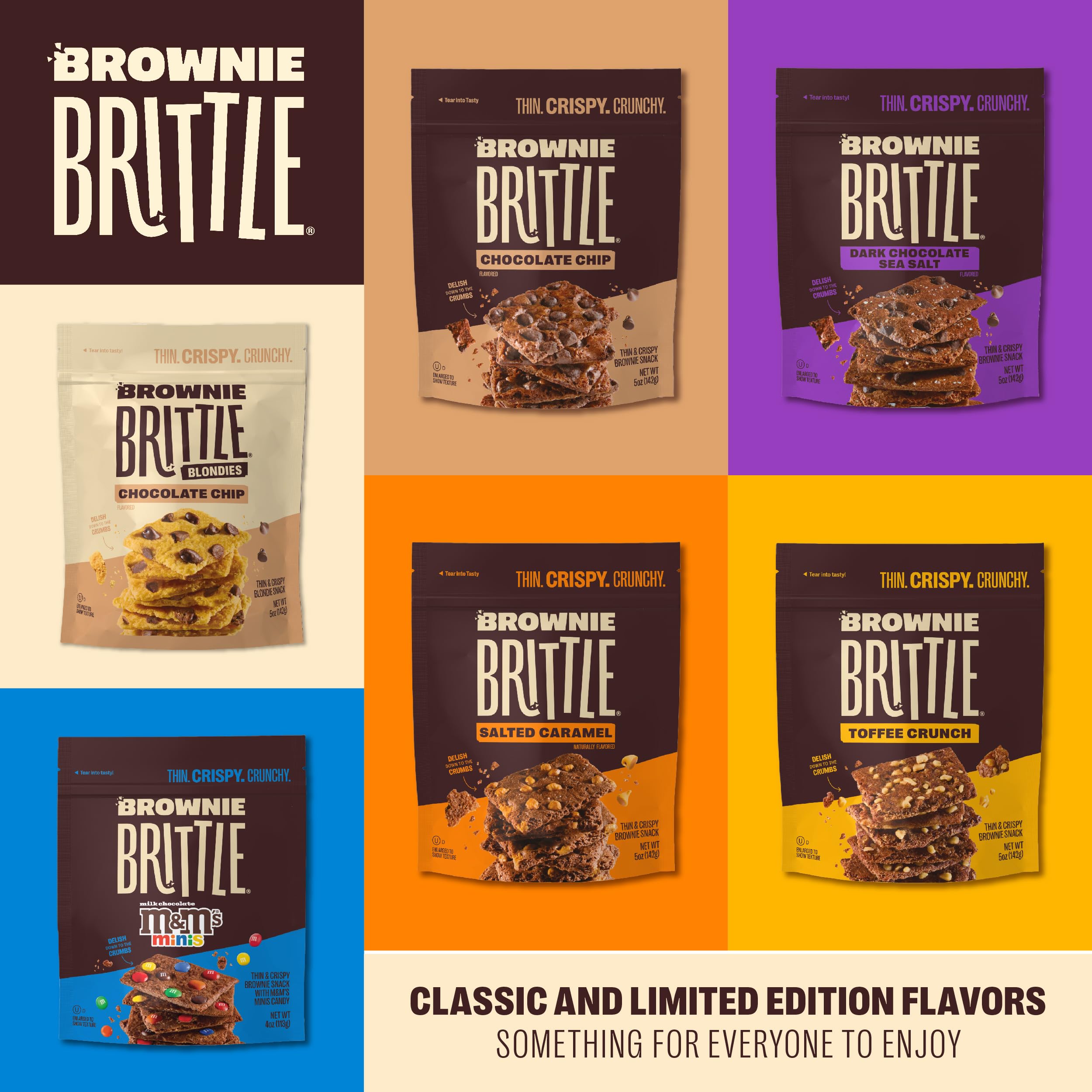 Brownie Brittle yogurt topping idea for a sweet breakfast or snack.