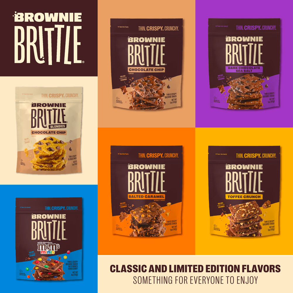 Brownie Brittle yogurt topping idea for a sweet breakfast or snack.