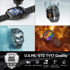 BRUBOSES smart watch men modes menu enables easy workout selection on the go