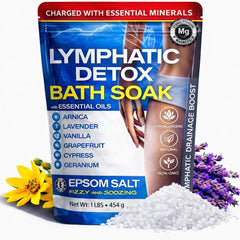 Bruizex Arnica Montana bath salts packaging highlighting premium spa ingredients