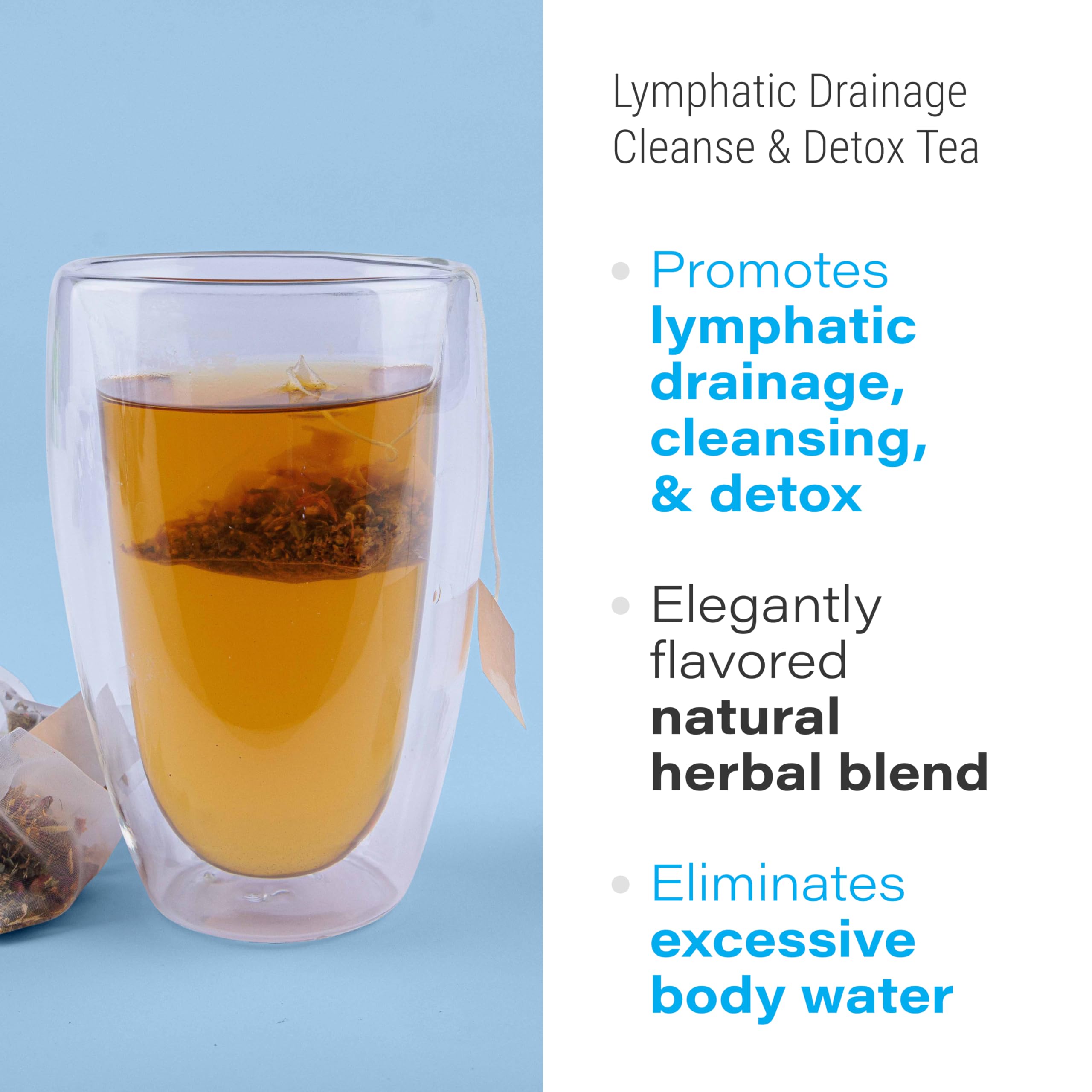Bruizex Arnica Tea ginger-dandelion blend emphasizing detox and lymphatic support