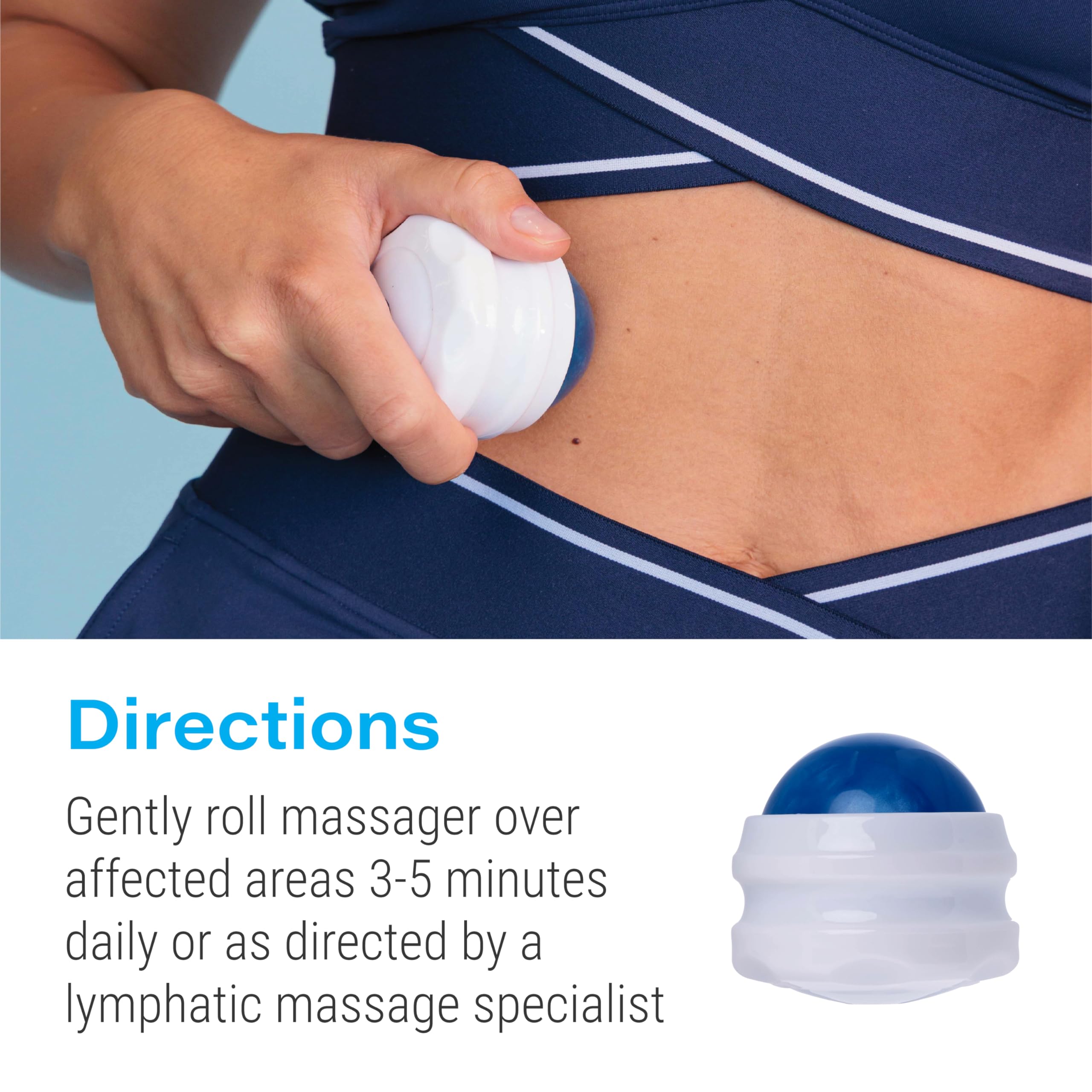 Bruizex Fibro Roller back massage aids tissue recovery after surgery.