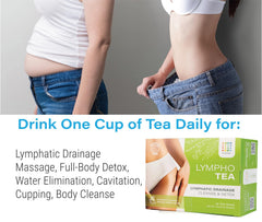 Bruizex Lymphatic Tea: ginger-dandelion-burdock blend for gentle detox support