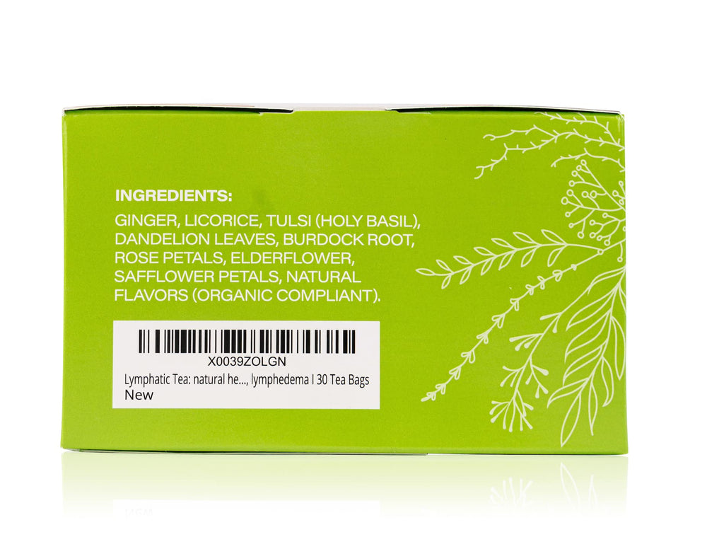 Bruizex Lymphatic Tea: minty finish and natural sweetness in cup