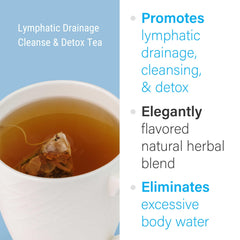 Bruizex Lymphatic Tea: rose petals for calming aroma and comfort