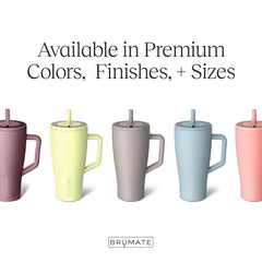BrüMate Era 40 oz leakproof design in Primrose for travel safety