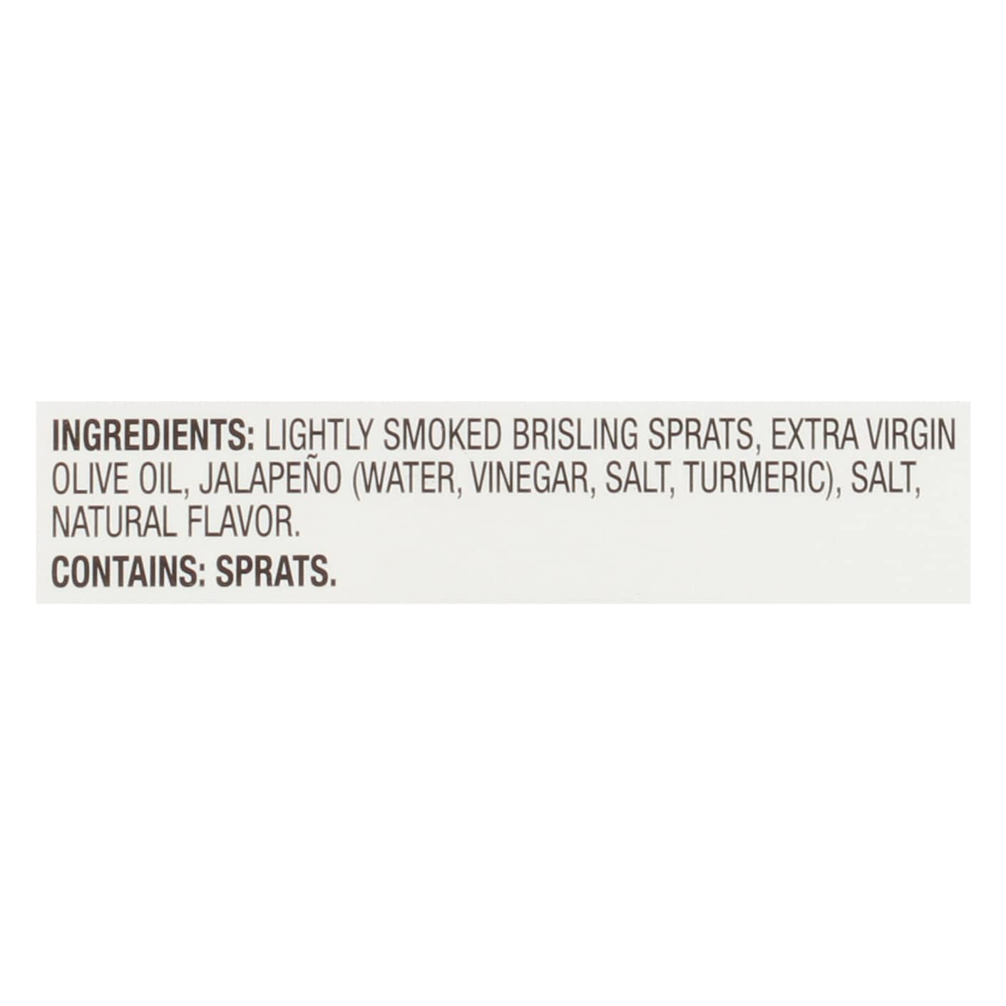 Hand-packed Brunswick sardines in olive oil, premium packaging.