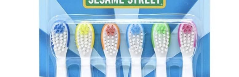 Brush Buddies soft-bristles toddler toothbrush for gentle cleaning and comfort.