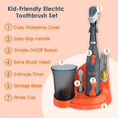 Brusheez Shadow the Shark brush head replacement highlights ongoing hygiene with fresh bristles