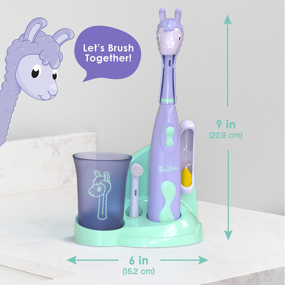 2-minute timer accessory for Brusheez Luna llama toothbrush