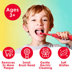 Brusheez replacement brush heads ensure consistent bristle performance and hygiene.