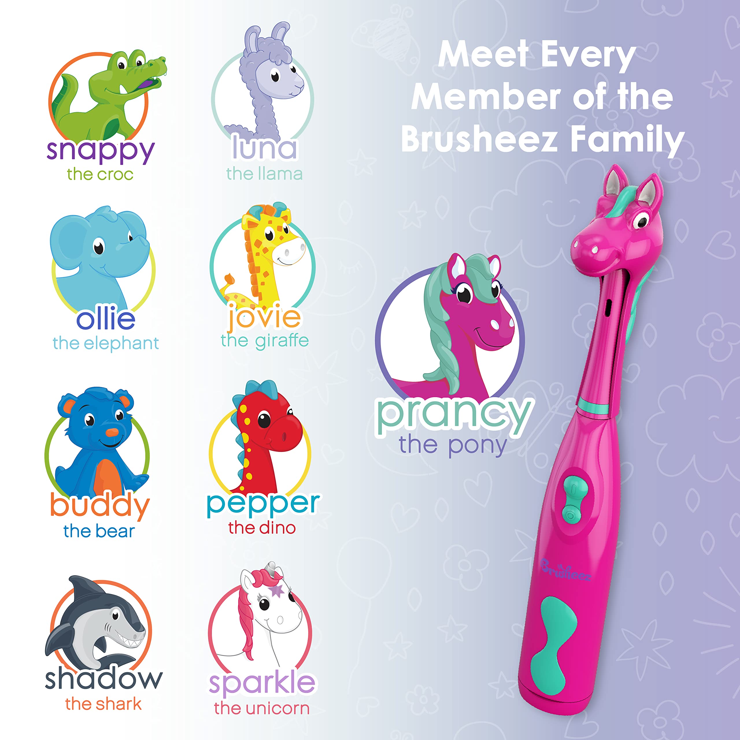 Brusheez user manual with simple setup and care instructions