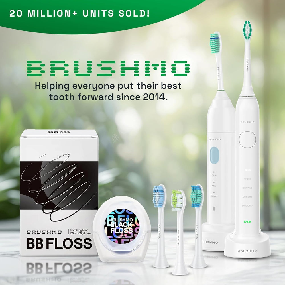 Brushmo BM928 durable bristles offer long-lasting performance.