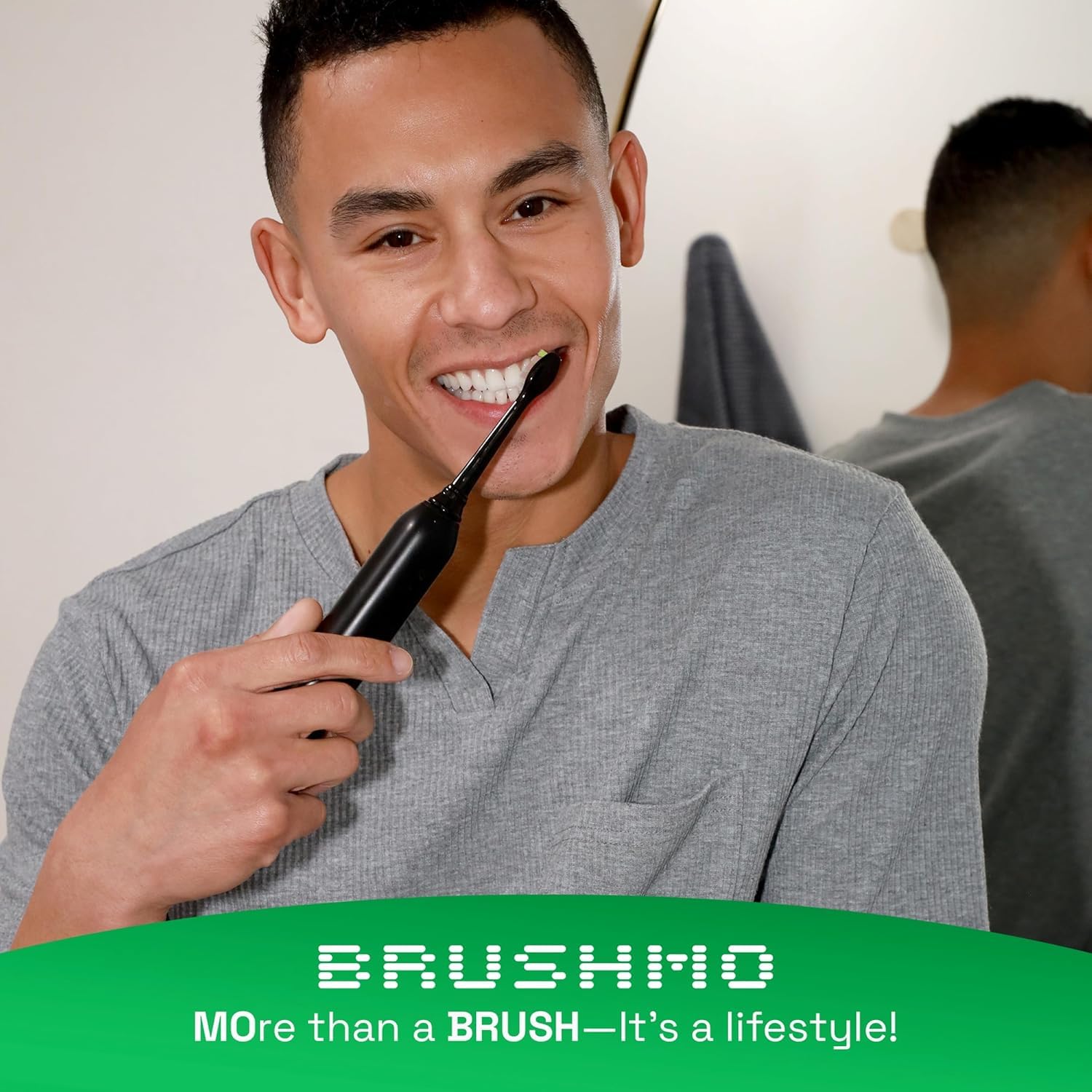 Brushmo BM928BK eight-pack display emphasizing value and convenience