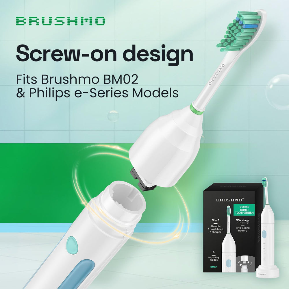 Brushmo head compatibility with Philips Sonicare models for easy integration
